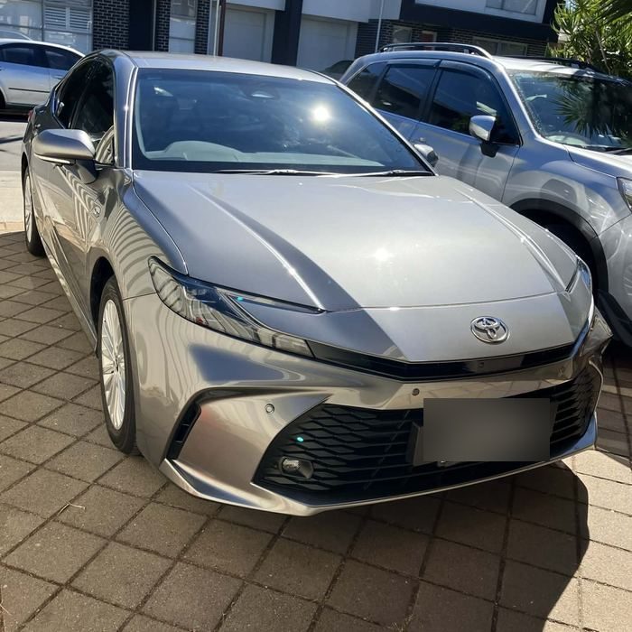 Toyota Camry after an exterior detail