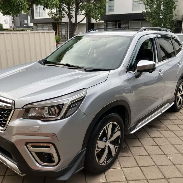 Subaru Forester after an exterior detail