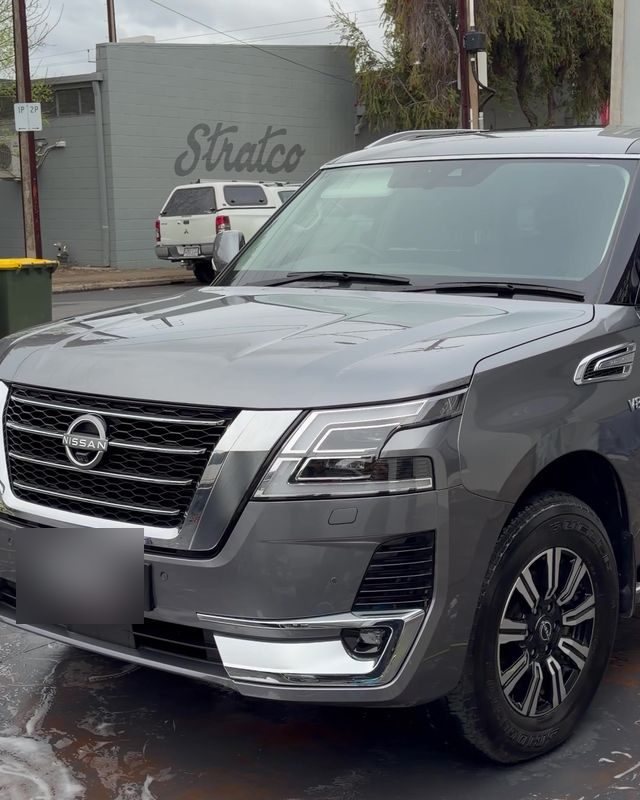 Nissan Patrol after a detail